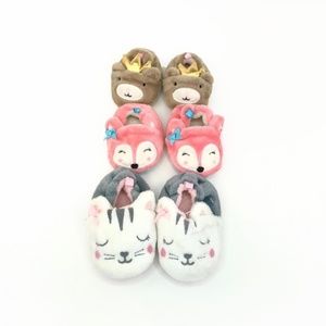 Baby Animal Slippers Set | Size: 2, 4, 6